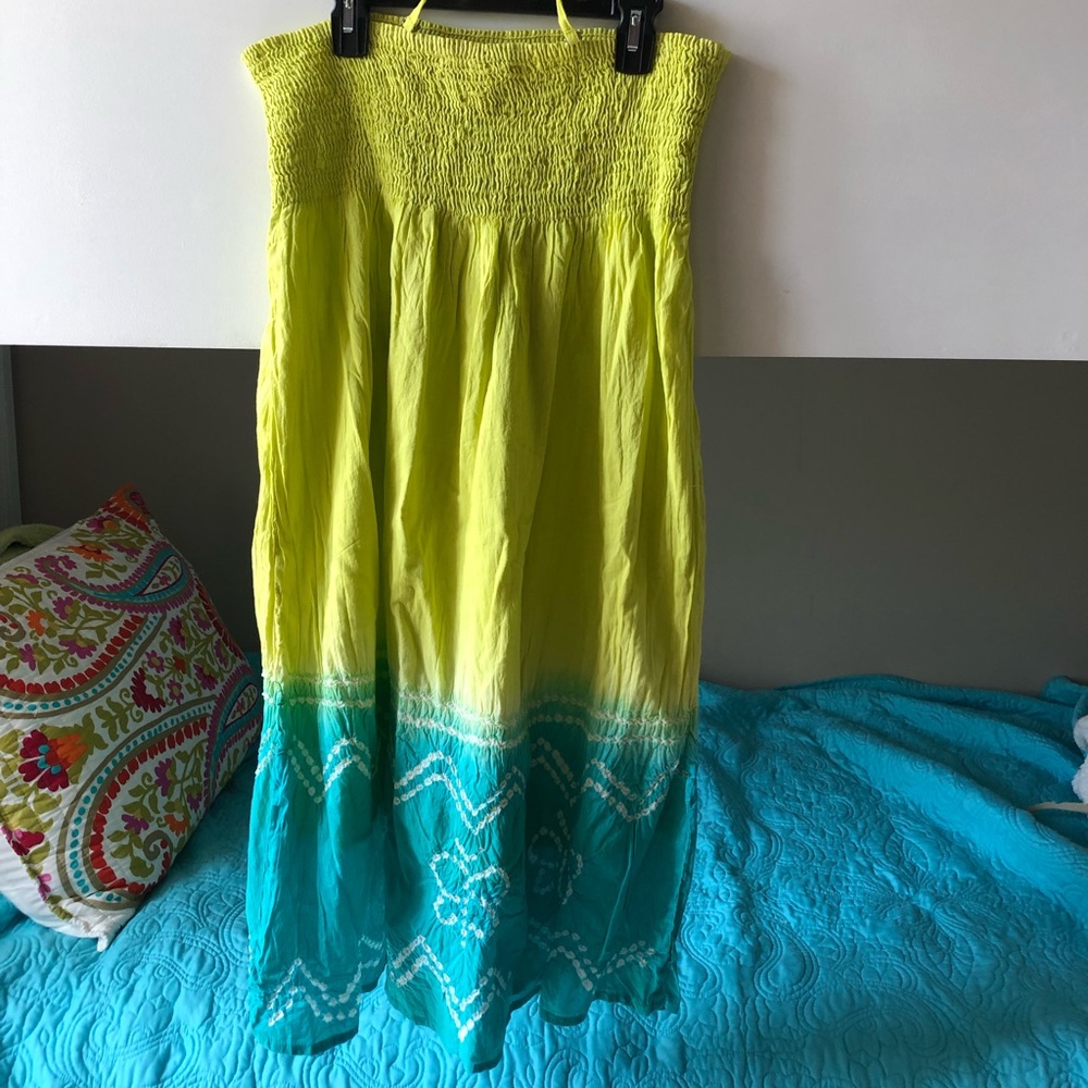 Garnet hill kids strapless sun dress - Picture 1 of 9